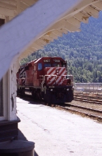 CP 6023 sitting at the depot